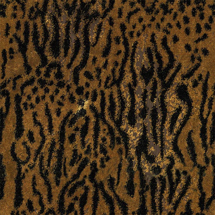 780GSM Korkealaatuinen korkeapainoinen tiikeri -raita jacquard Cut Velvet Kangas