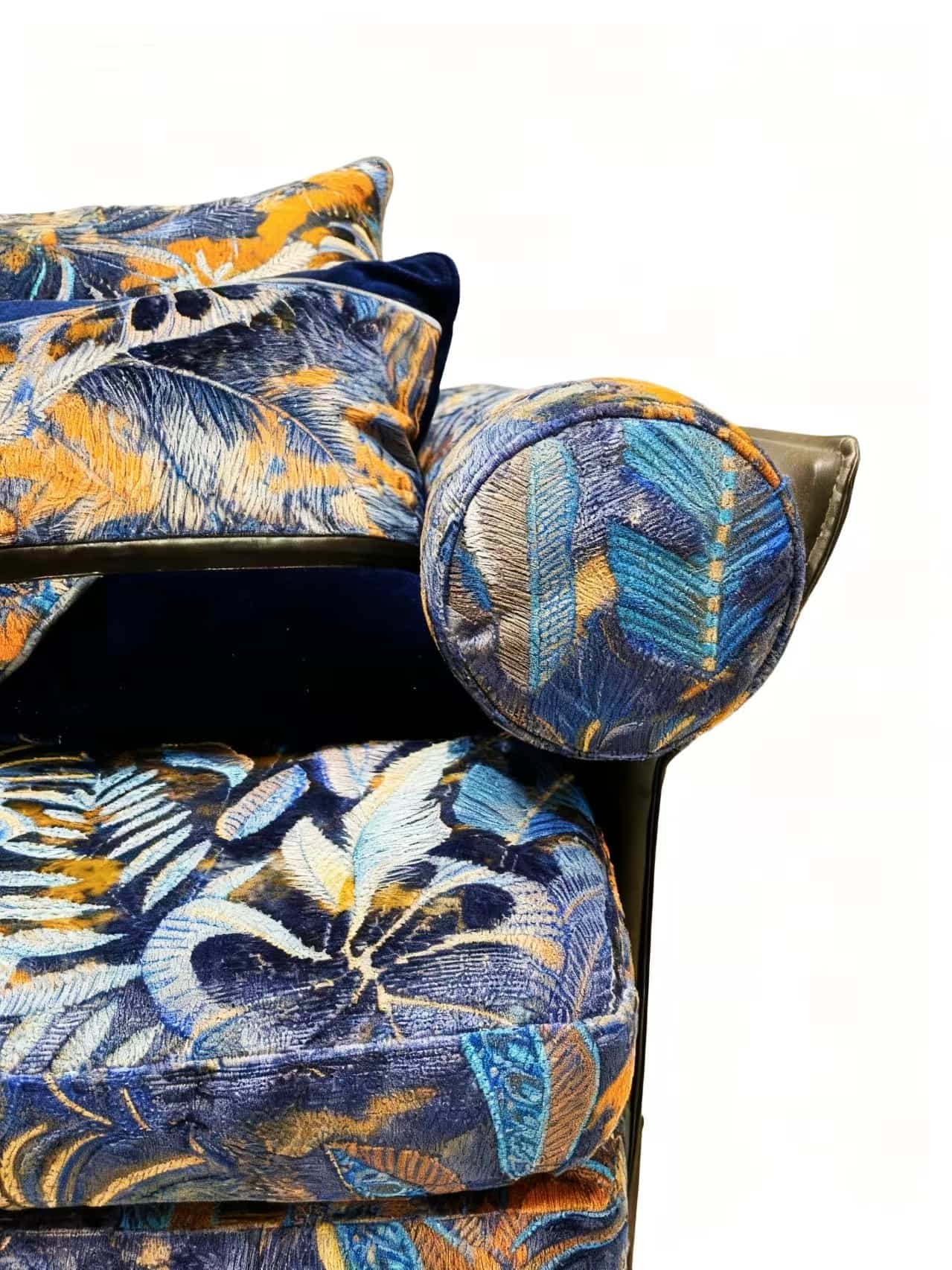 JBL korkealaatuinen jacqurard samettikangas muoti Uusi kokoelma Rainforest Pattern Morden Style Jacquard Velvet sohvalle